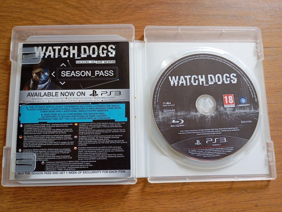 PS3 Watch Dogs PL