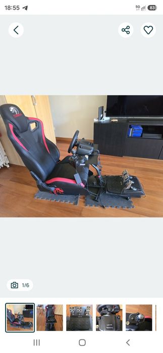 Logitech G29 com pedais – excelente estado – 180€