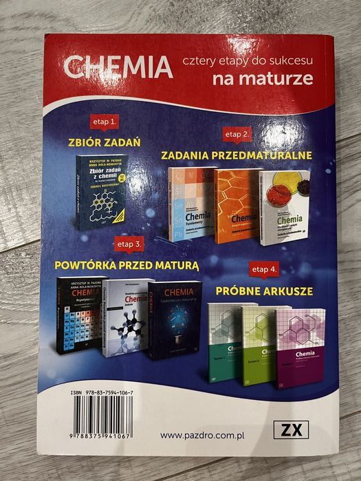 Zbiór zadań z chemii Pazdro
