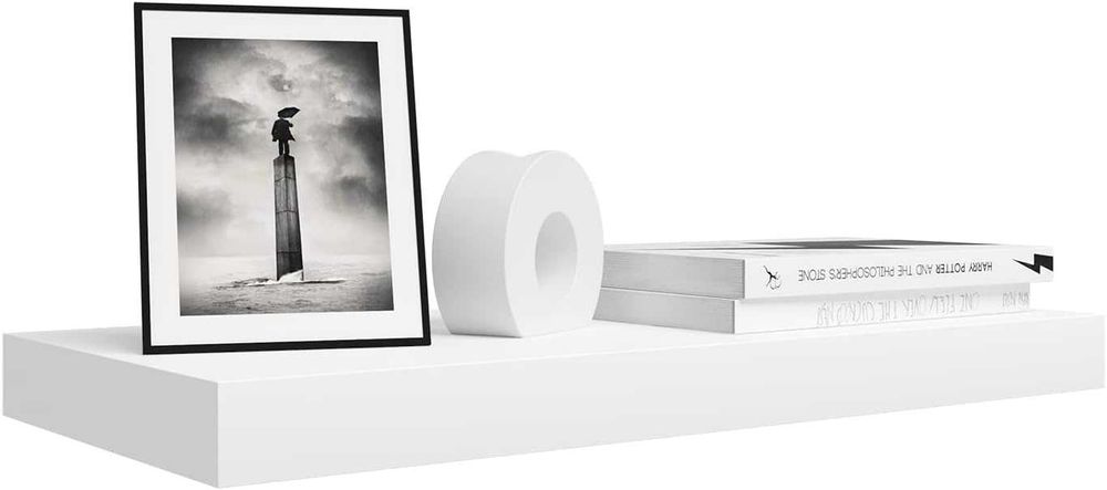 Nowa półka / wisząca / 50x23x4cm / regał / ścienny / biały / A1461!