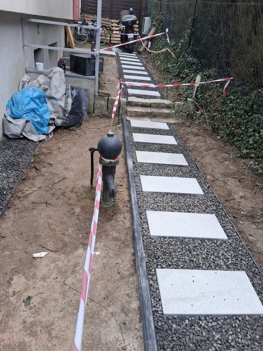 układanie kostki brukowej