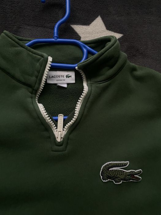 Lacoste 1/3 zip.