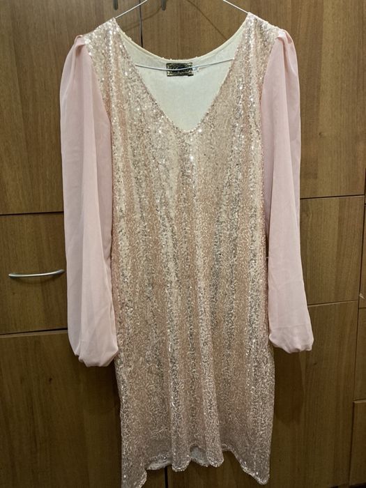 Платье паетки, 42-46 р., б/у