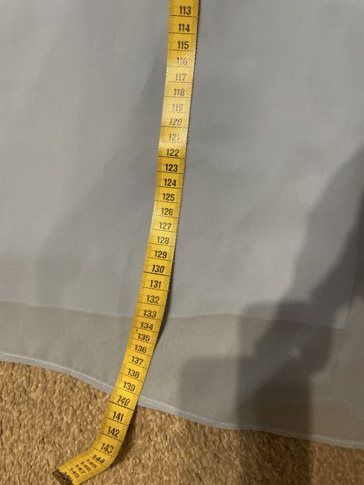 Sukienka długa błękitna