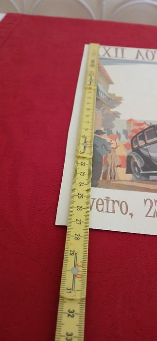 Cartaz XXII Automobilia Aveiro, de 2014