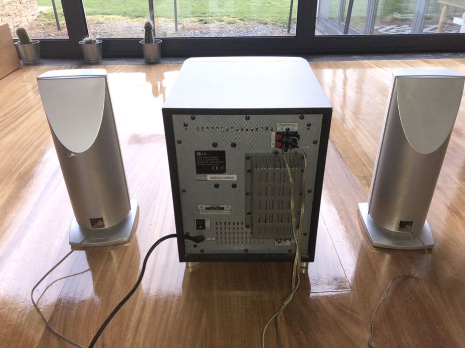 Sistema de som surround LG home cinema