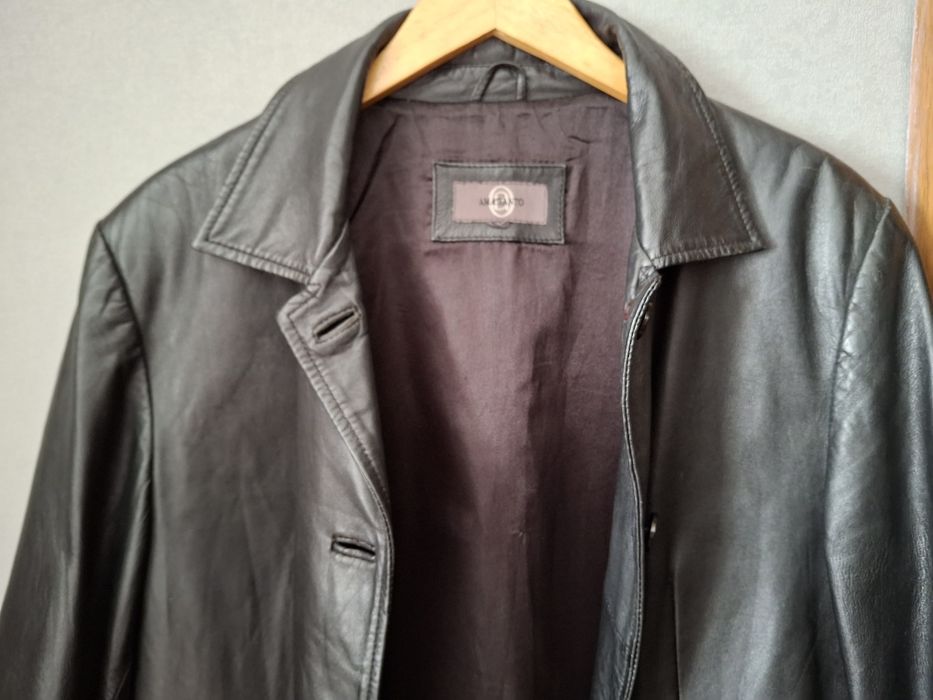 Шкіряний жакет, куртка