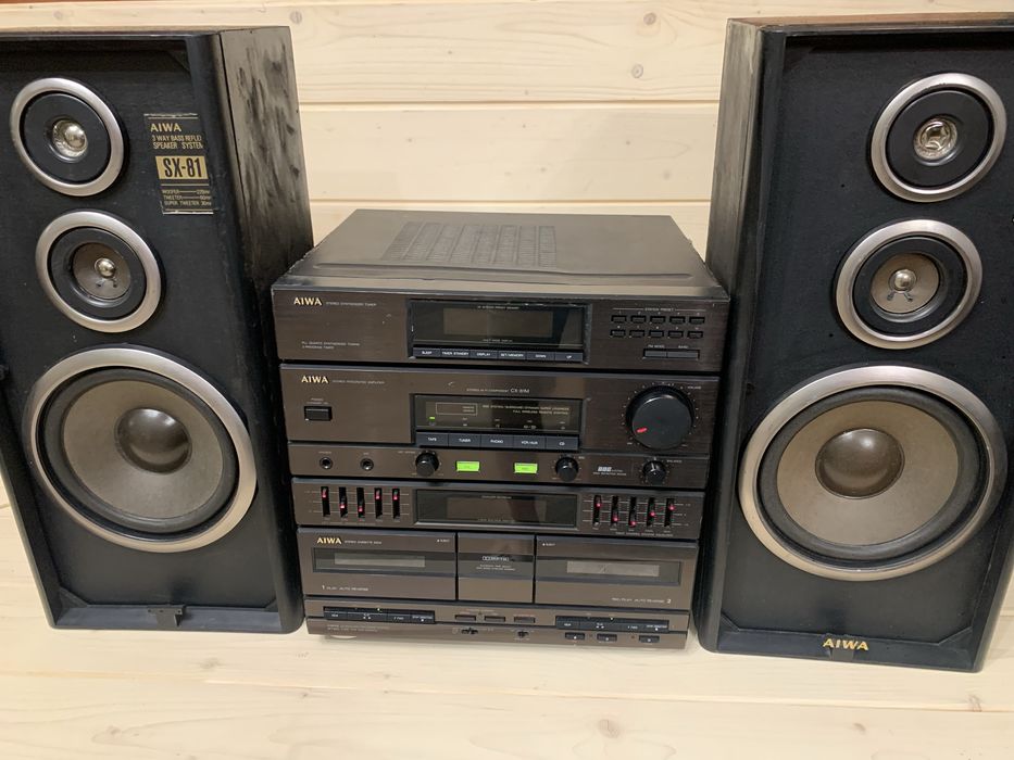 Музичний центр,  ресивер Aiwa CX-81MZ.