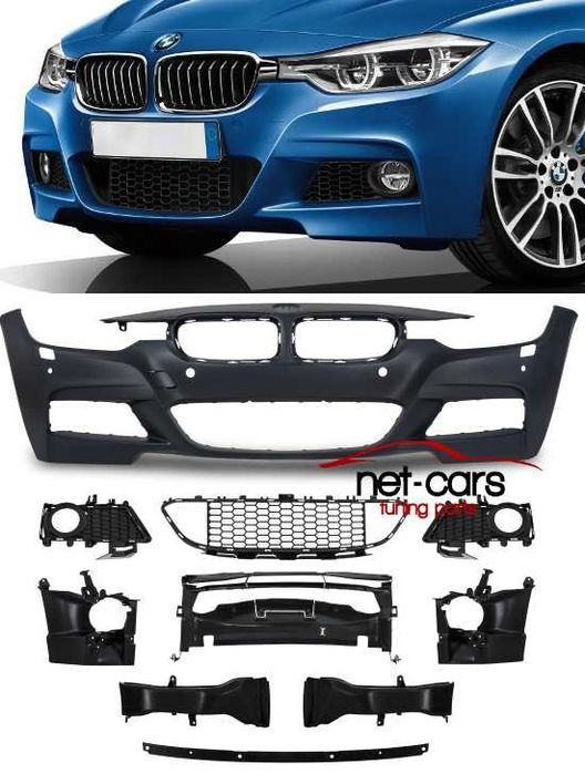 Zderzak przód przedni BMW 3 F30 LCI 2015- M Pakiet