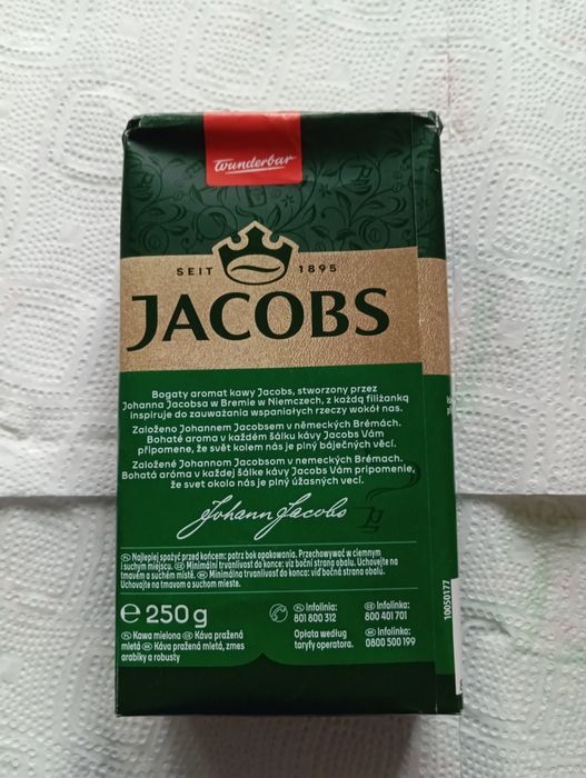 Jacobs Kronung Kawa Mielona 250g 3 szt.