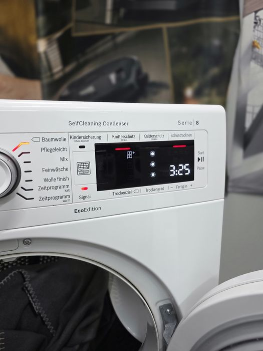 Сушильна машина Bosch з тепловим насосом А+++ Eco Edition Germany 8кг