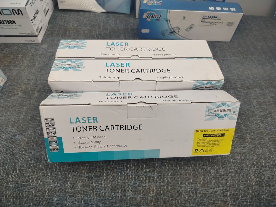 Tuner i tuszę lasery