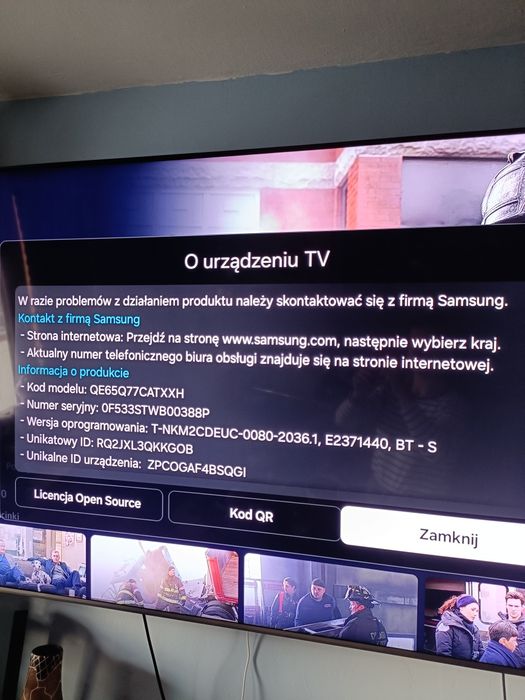Telewizor SAMSUNG QE65Q77C 65" QLED 4K 120HZ Tizen TV HDMI 2.1