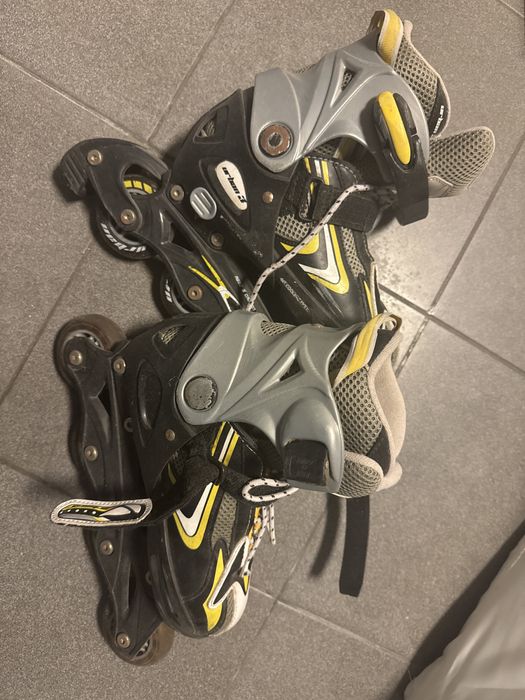 Patins em linha usados em bom estado 37-40