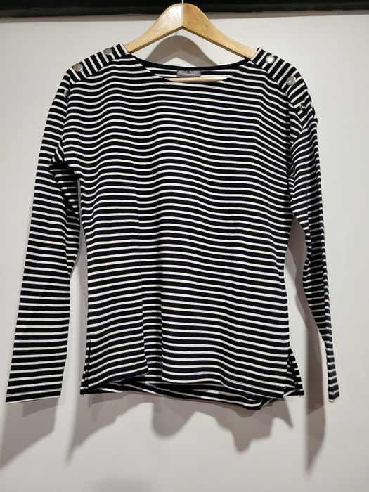 Camisola Preta às Riscas C&A