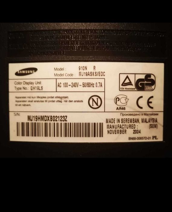 Monitor Samsung 910N