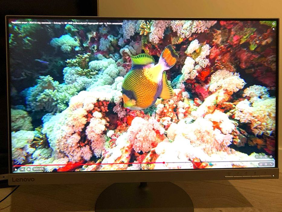 Монітор Lenovo 24 дюйми L27q-10  IPS 2К  (2560x1440)