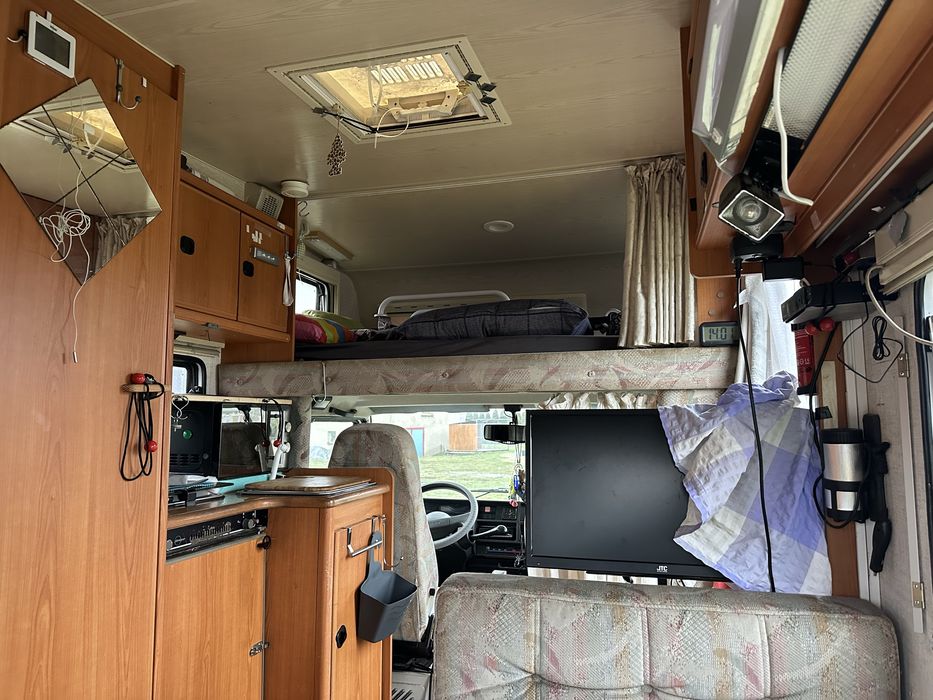 kamper camper Fiat Ducato 1.9 D Burstner 1992 rok