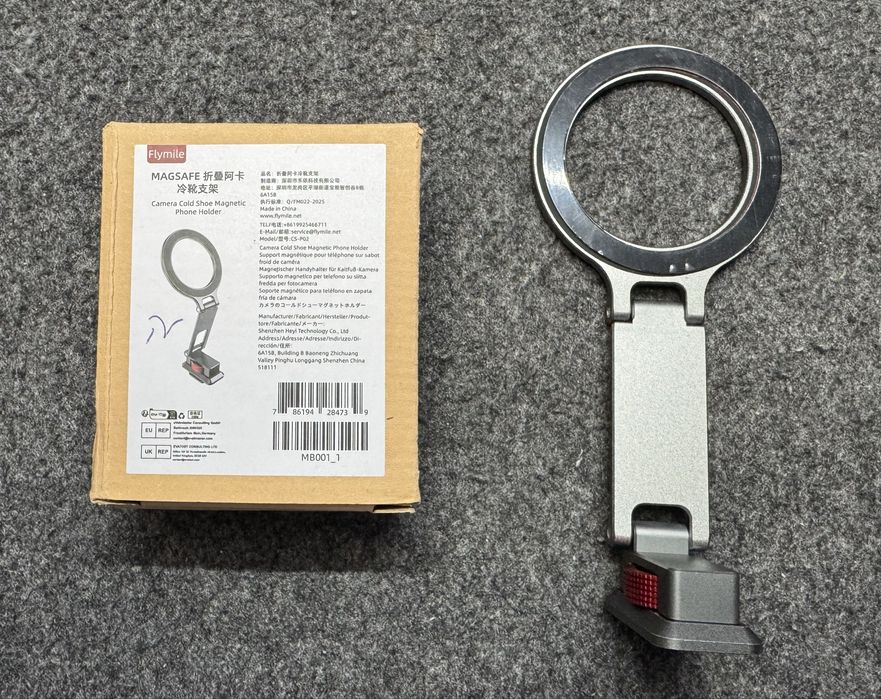 MagSafe тримач телефону для DJI RS4 Mini, камера, штатив Cold Shoe