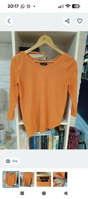 Asymetryczny sweter Massimo dutti