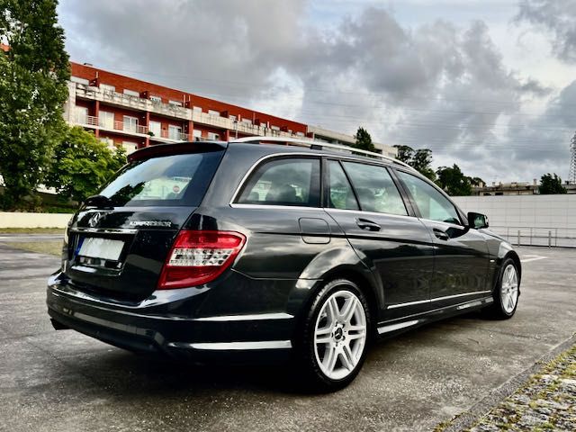 MERCEDES-BENZ C200 Station KOMPRESSOR AMG 185CV | LPG | NACIONAL | Impecável | Full Extras