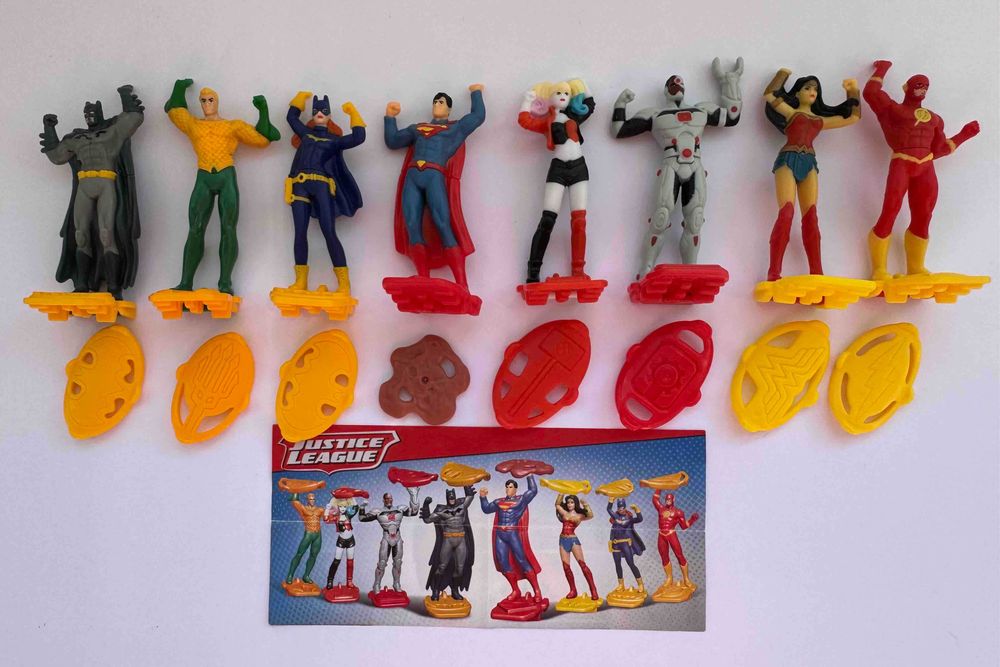 Серия киндер Лига справедливости журнал Justice League DV412 - DV419