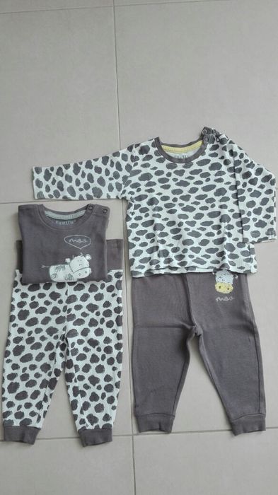 Conjunto calças e blusa para bebé