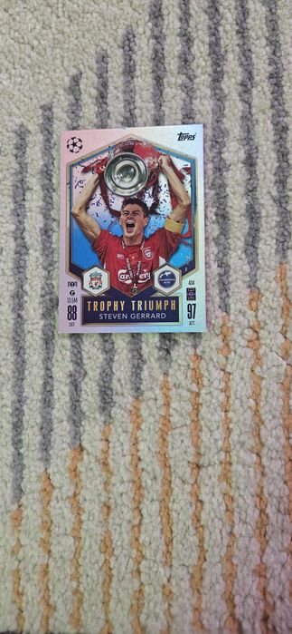 Karta piłkarska Steven Gerrard