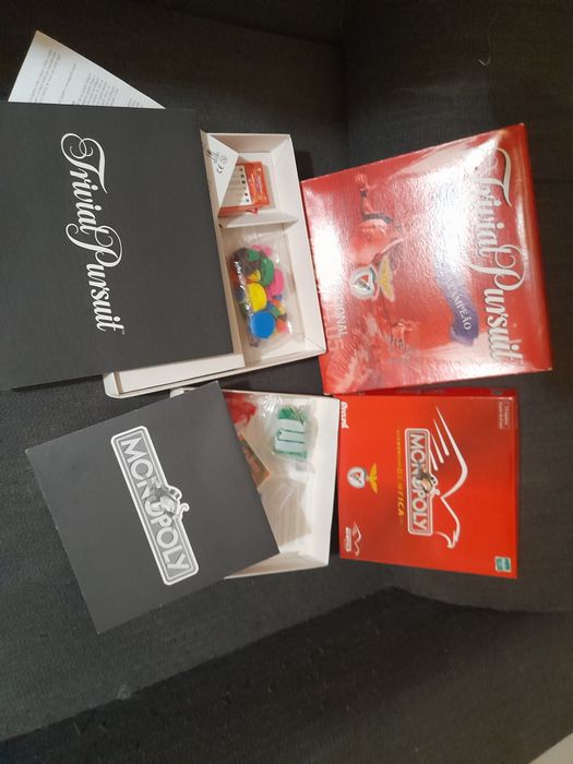 Monopoly & Trivial Pursuit edições SLBenfica