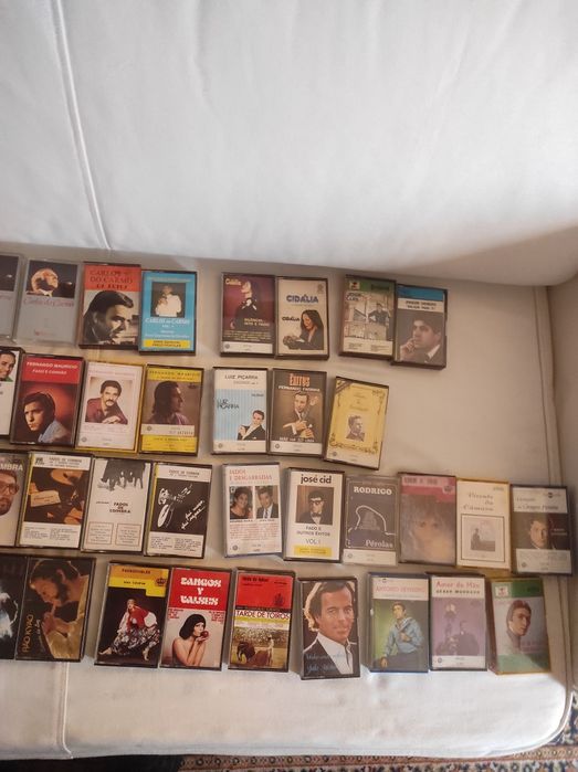 Vendo lote de cassetes antigos