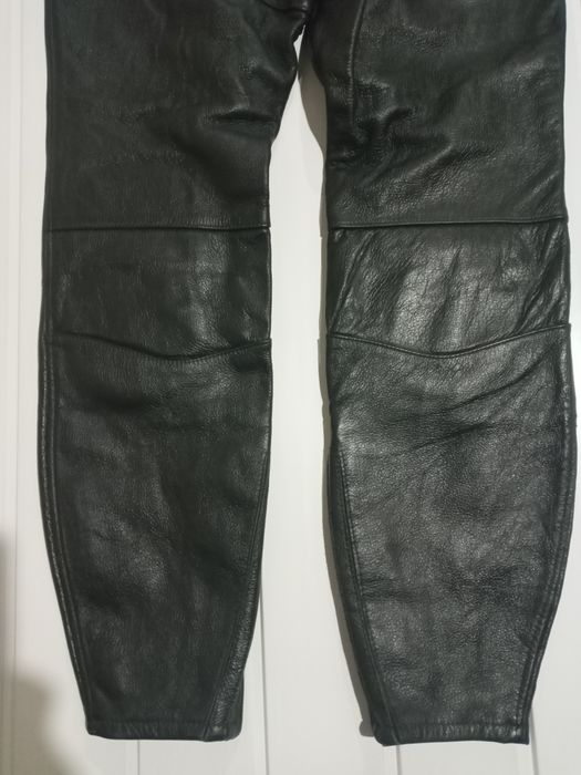 Мотоштаны кожаные