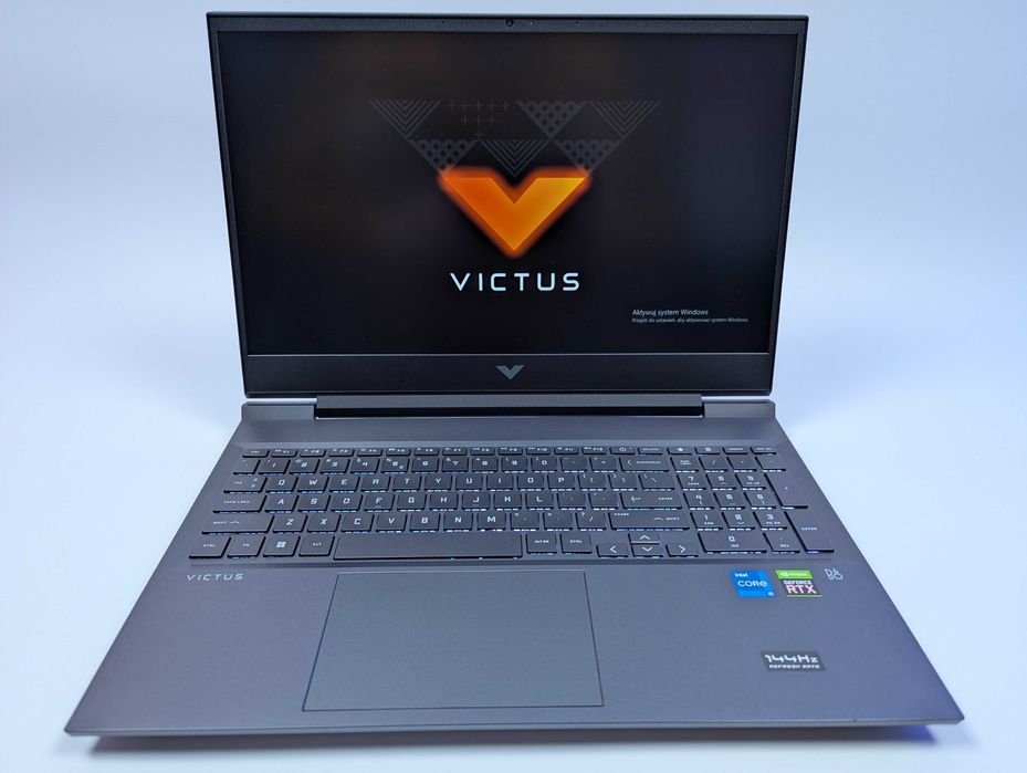 LAPTOP GAMINGOWY HP Victus 16 cali RTX 3060 R7-5800H 144hz