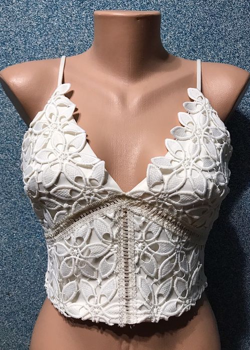 Женский кружевной топ
