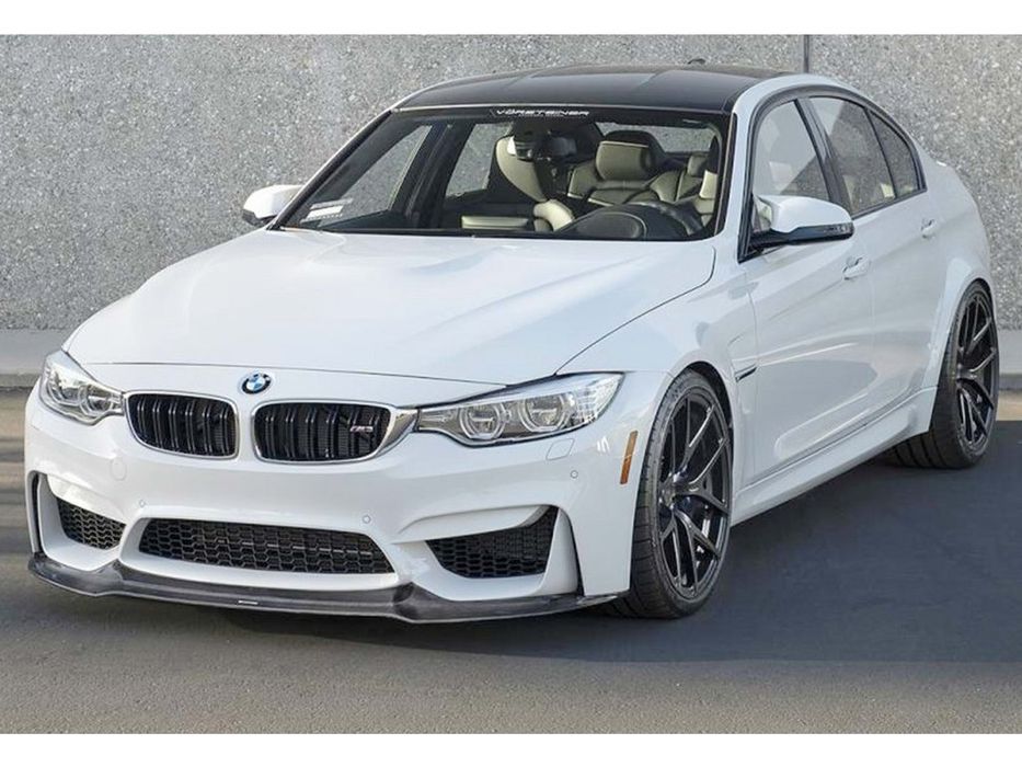 BMW 4 F32/F33/F36 Накладка на передній бампер DPT Lip V2 (Для M4)