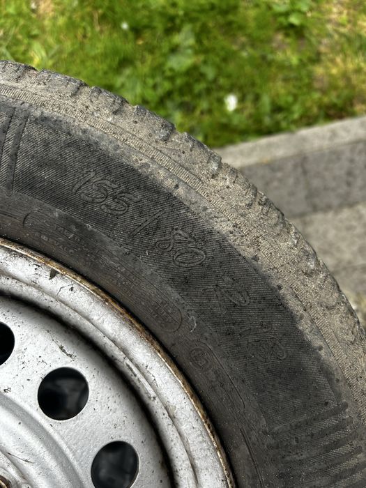 Opony z felgami 155/80 R13