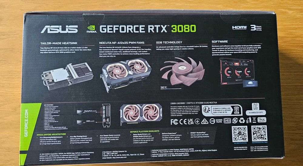 Asus RTX 3080 10GB Noctua
