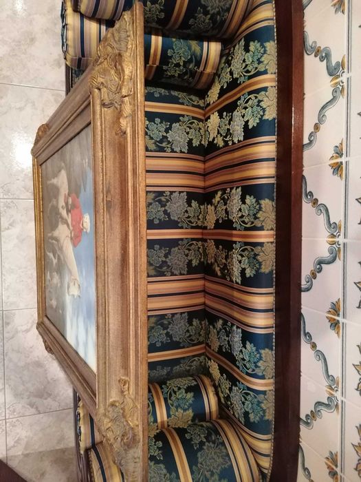 Quadro em óleo sobre tela - Origem USA