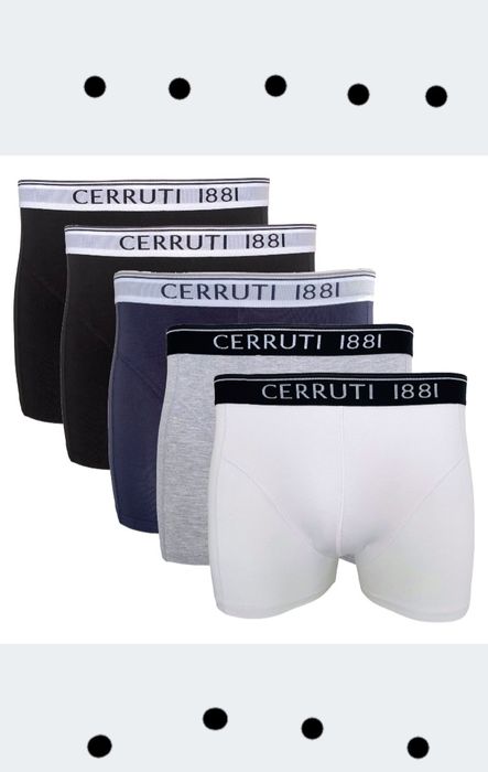 Nowe bokserki męskie Cerruti rozmiar L