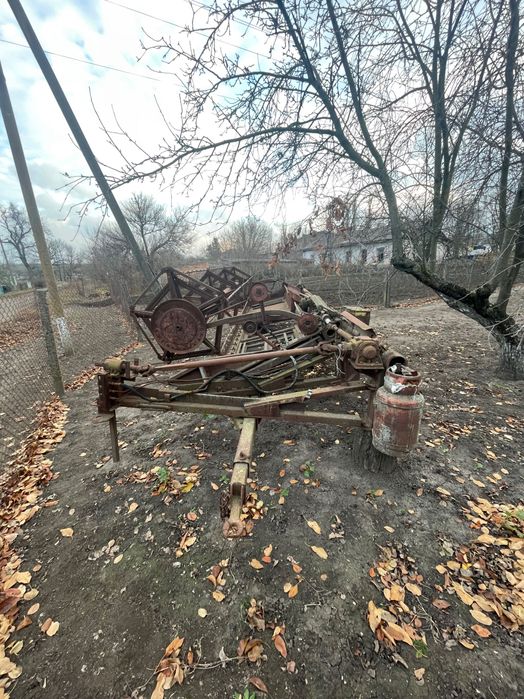 Жатка прицепная на свал ссср