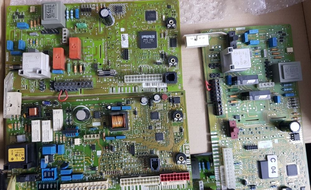 Płyta elektroniki Vaillant - różne modele