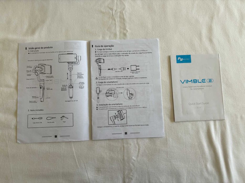Estabilizador Gimbal Portátil para smarphone