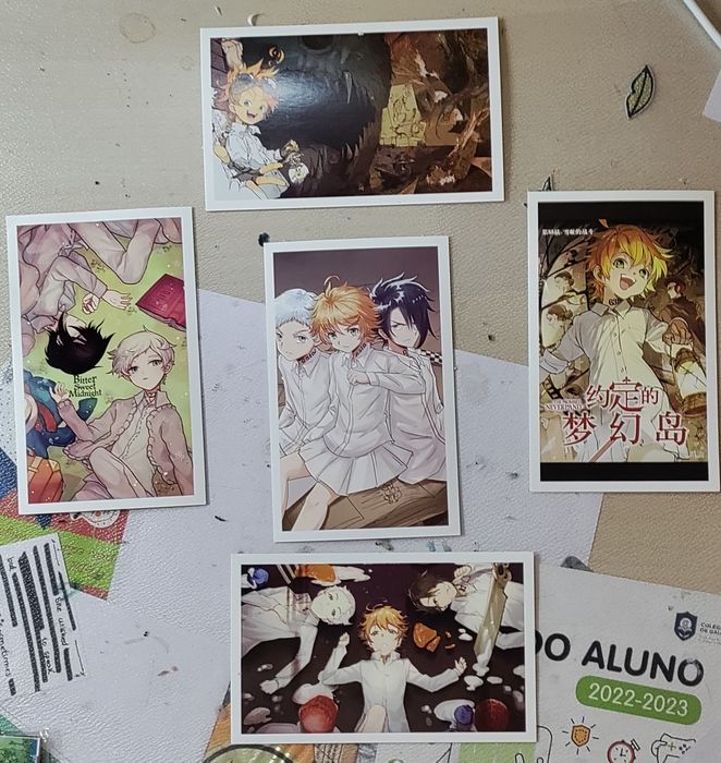 The Promised Neverland cartões