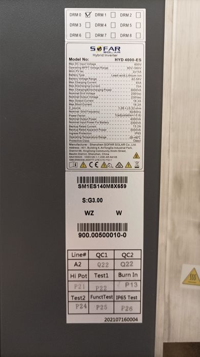 Falownik Sofar HYD 4000 ES
