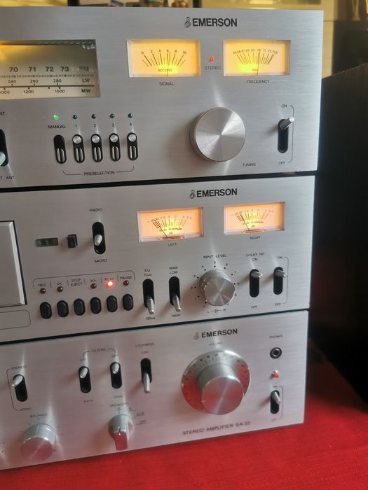 Wieża Unitra EMERSON WS 403, TSH 113, MSH 101 Super Stan Diora Radmor