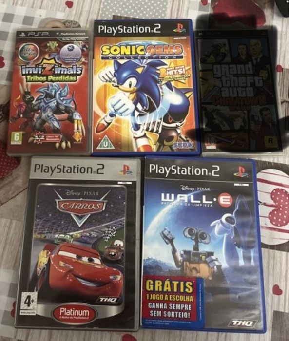 Jogos para psp e playstation 2