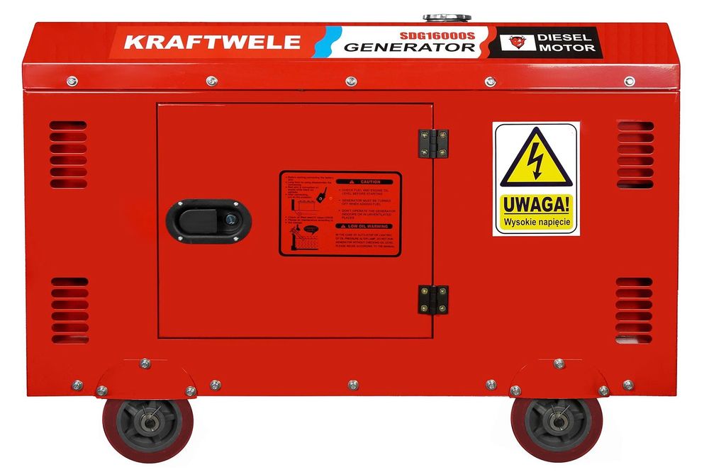 НОВИЙ- Дизельний генератор 12.8 кВт/3-фаз/ SDG16000S KRAFTWELE