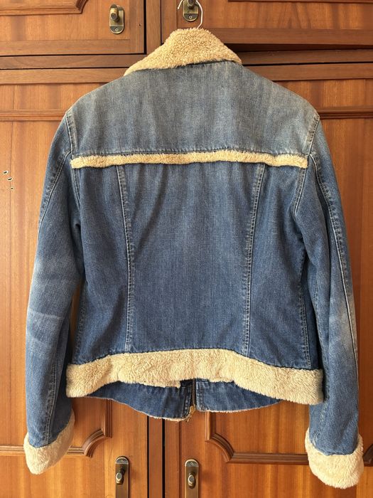 Casaco de Ganga Levis com pelo (sherpa)