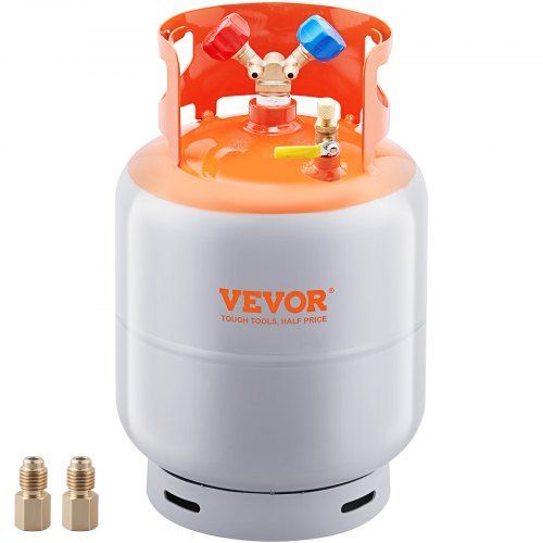 Zbiornik do odzyskiwania czynika chłodniczego VEVOR 50F 400PSI zawór