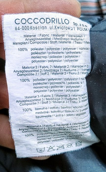 Coccodrillo spodnie narciarskie dla dziewczynki dla chłopca r. 92-98
