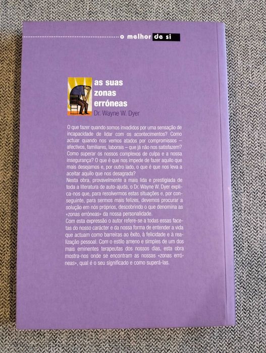 Livro "As suas zonas erróneas" de Wayne W. Dyer